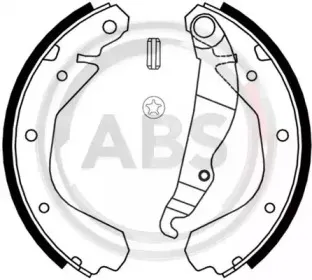 Комплект тормозных колодок A.B.S. купить