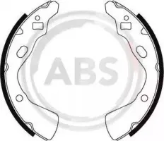 Комплект тормозных колодок A.B.S. купить