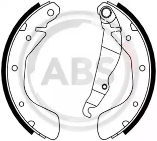 Комплект тормозных колодок A.B.S. купить