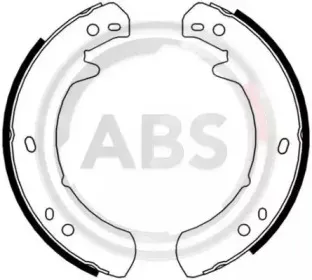 Комплект тормозных колодок, стояночная тормозная система A.B.S. купить