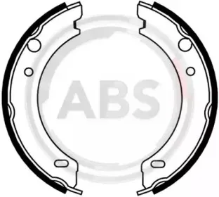 Комплект тормозных колодок, стояночная тормозная система A.B.S. купить