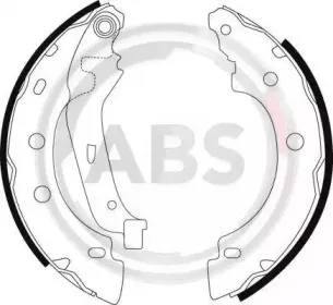 Комплект тормозных колодок A.B.S. купить