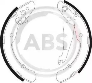 Комплект тормозных колодок A.B.S. купить