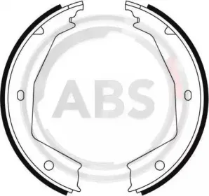 Комплект тормозных колодок, стояночная тормозная система A.B.S. купить