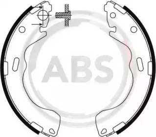 Комплект тормозных колодок A.B.S. купить
