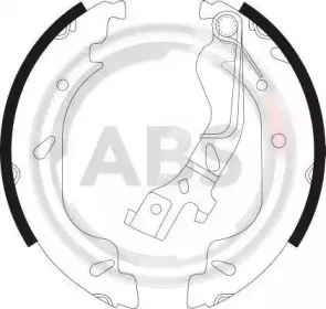 Комплект тормозных колодок A.B.S. купить