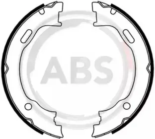 Комплект тормозных колодок, стояночная тормозная система A.B.S. купить