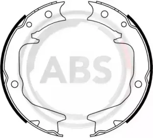 Комплект тормозных колодок, стояночная тормозная система A.B.S. купить
