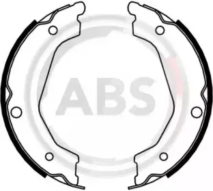 Комплект тормозных колодок, стояночная тормозная система A.B.S. купить