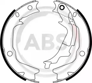 Комплект тормозных колодок, стояночная тормозная система A.B.S. купить