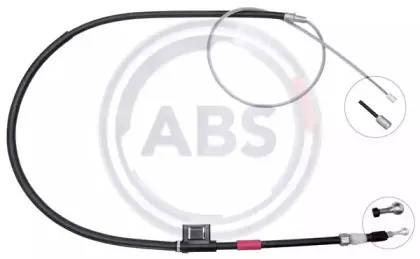Трос, стояночная тормозная система A.B.S. купить