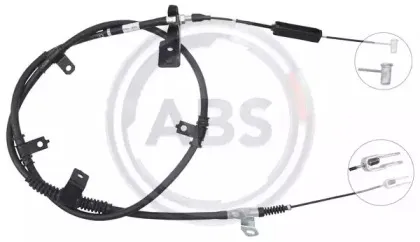 Трос, стояночная тормозная система A.B.S. купить