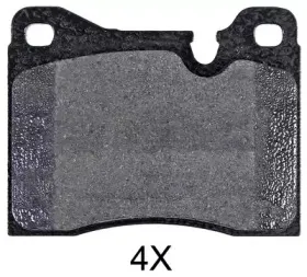 Комплект тормозных колодок, дисковый тормоз A.B.S. купить