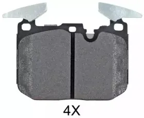 Комплект тормозных колодок, дисковый тормоз A.B.S. купить