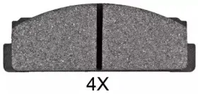 Комплект тормозных колодок, дисковый тормоз A.B.S. купить