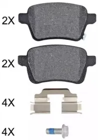 Комплект тормозных колодок, дисковый тормоз A.B.S. купить