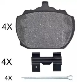 Комплект тормозных колодок, дисковый тормоз A.B.S. купить
