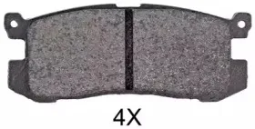 Комплект тормозных колодок, дисковый тормоз A.B.S. купить