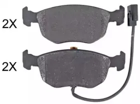 Комплект тормозных колодок, дисковый тормоз A.B.S. купить