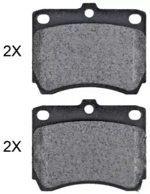 Комплект тормозных колодок, дисковый тормоз A.B.S. купить