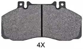 Комплект тормозных колодок, дисковый тормоз A.B.S. купить