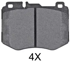 Комплект тормозных колодок, дисковый тормоз A.B.S. купить