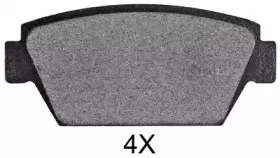 Комплект тормозных колодок, дисковый тормоз A.B.S. купить