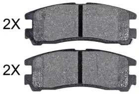 Комплект тормозных колодок, дисковый тормоз A.B.S. купить