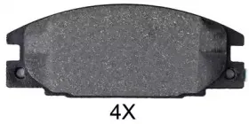 Комплект тормозных колодок, дисковый тормоз A.B.S. купить