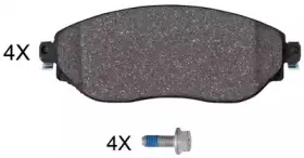 Комплект тормозных колодок, дисковый тормоз A.B.S. купить