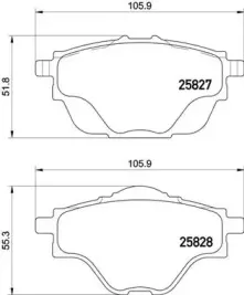 Комплект тормозных колодок, дисковый тормоз A.B.S. купить