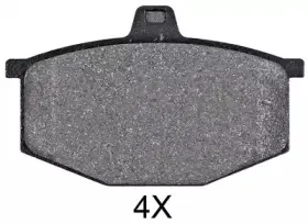 Комплект тормозных колодок, дисковый тормоз A.B.S. купить