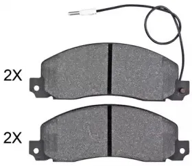 Комплект тормозных колодок, дисковый тормоз A.B.S. купить