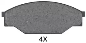 Комплект тормозных колодок, дисковый тормоз A.B.S. купить