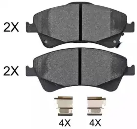 Комплект тормозных колодок, дисковый тормоз A.B.S. купить