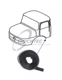 Облицовка / защитная накладка, боковое стекло TRUCKTEC AUTOMOTIVE купить