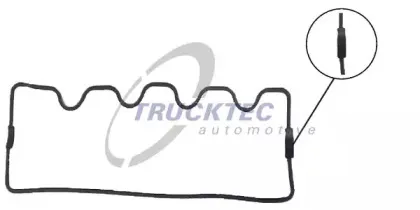 Прокладка, крышка головки цилиндра TRUCKTEC AUTOMOTIVE купить
