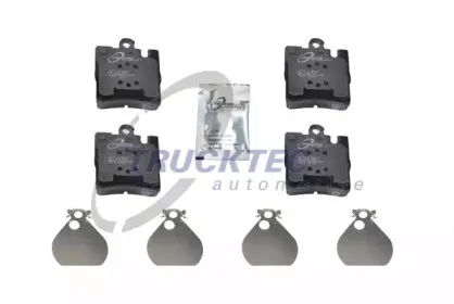 Комплект тормозных колодок, дисковый тормоз TRUCKTEC AUTOMOTIVE купить
