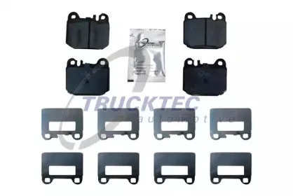 Комплект тормозных колодок, дисковый тормоз TRUCKTEC AUTOMOTIVE купить