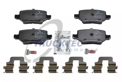 Комплект тормозных колодок, дисковый тормоз TRUCKTEC AUTOMOTIVE купить