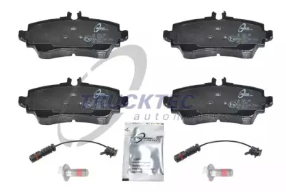 Комплект тормозных колодок, дисковый тормоз TRUCKTEC AUTOMOTIVE купить