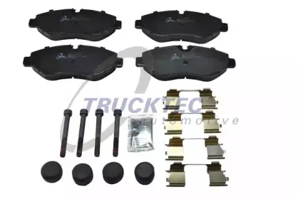 Комплект тормозных колодок, дисковый тормоз TRUCKTEC AUTOMOTIVE купить