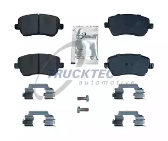 Комплект тормозных колодок, дисковый тормоз TRUCKTEC AUTOMOTIVE купить