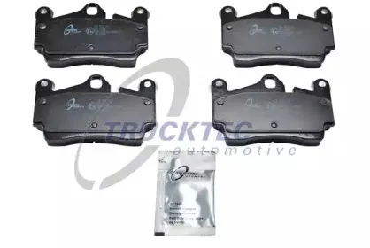 Комплект тормозных колодок, дисковый тормоз TRUCKTEC AUTOMOTIVE купить