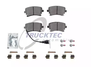 Комплект тормозных колодок, дисковый тормоз TRUCKTEC AUTOMOTIVE купить