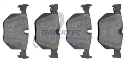 Комплект тормозных колодок, дисковый тормоз TRUCKTEC AUTOMOTIVE купить
