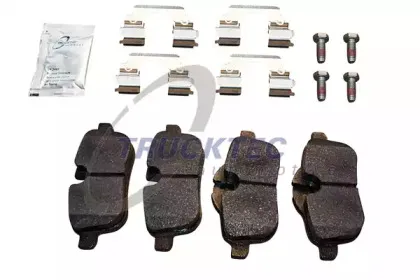 Комплект тормозных колодок, дисковый тормоз TRUCKTEC AUTOMOTIVE купить