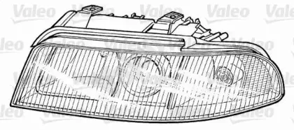 Основная фара VALEO купить