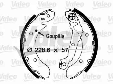 Комплект тормозных колодок VALEO купить