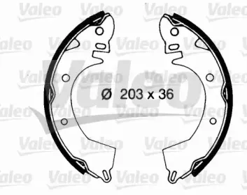 Комплект тормозных колодок VALEO купить